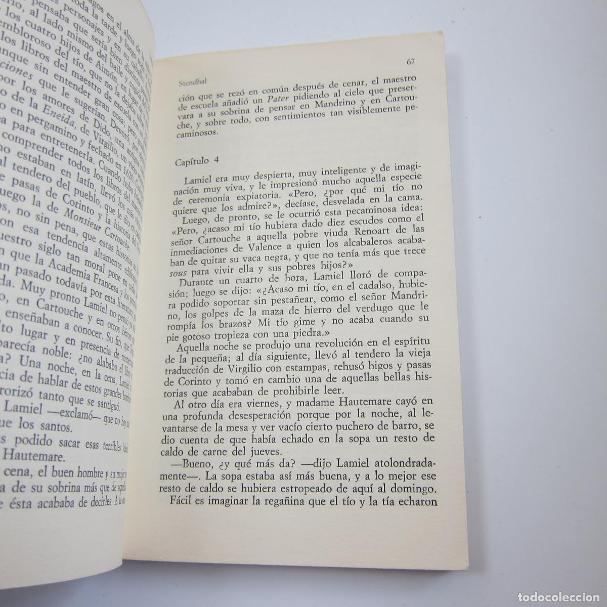 Libros de segunda mano: LAMIEL - STENDHAL (ALIANZA) NOVELA - Foto 3