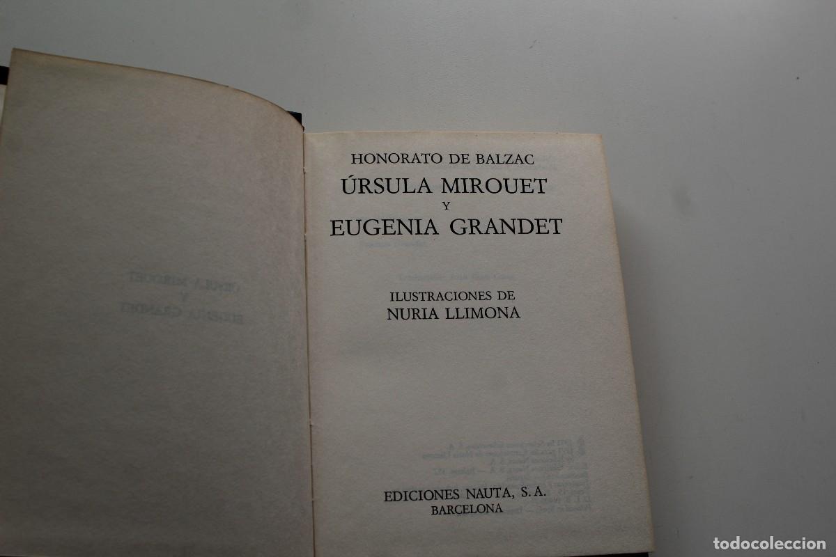 Libros de segunda mano: URSULA MIROUET Y EUGENIA GRANDET HONORATO DE BALZAC