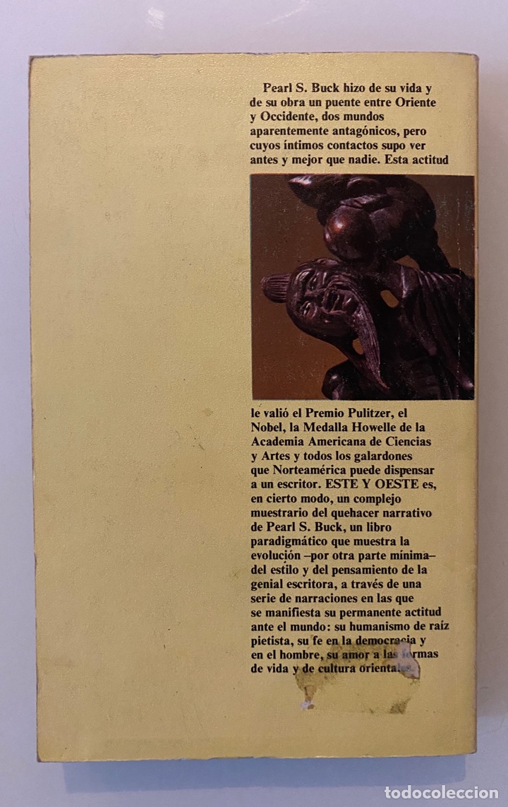 Libros de segunda mano: Este y Oeste - BUCK, Pearl S. - Foto 2