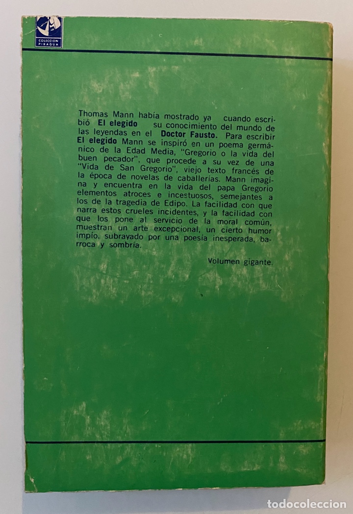 Libros de segunda mano: El elegido - MANN, Thomas - Foto 2