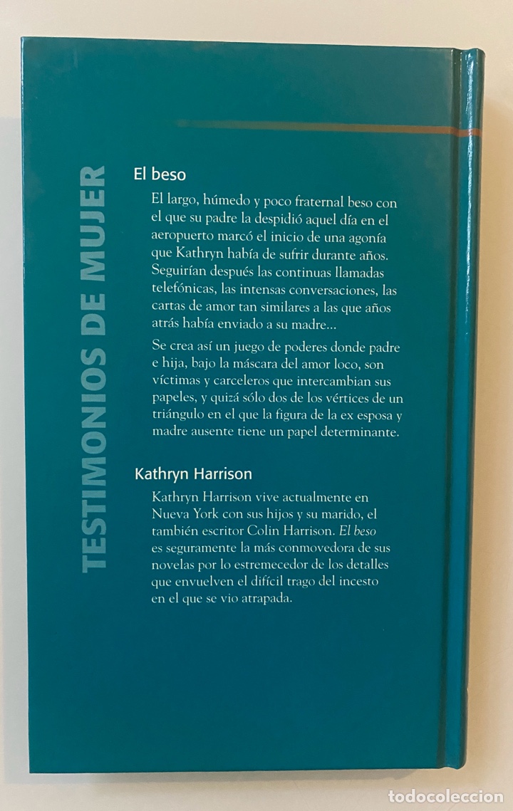 Libros de segunda mano: El beso - HARRISON, Kathryn - Foto 2