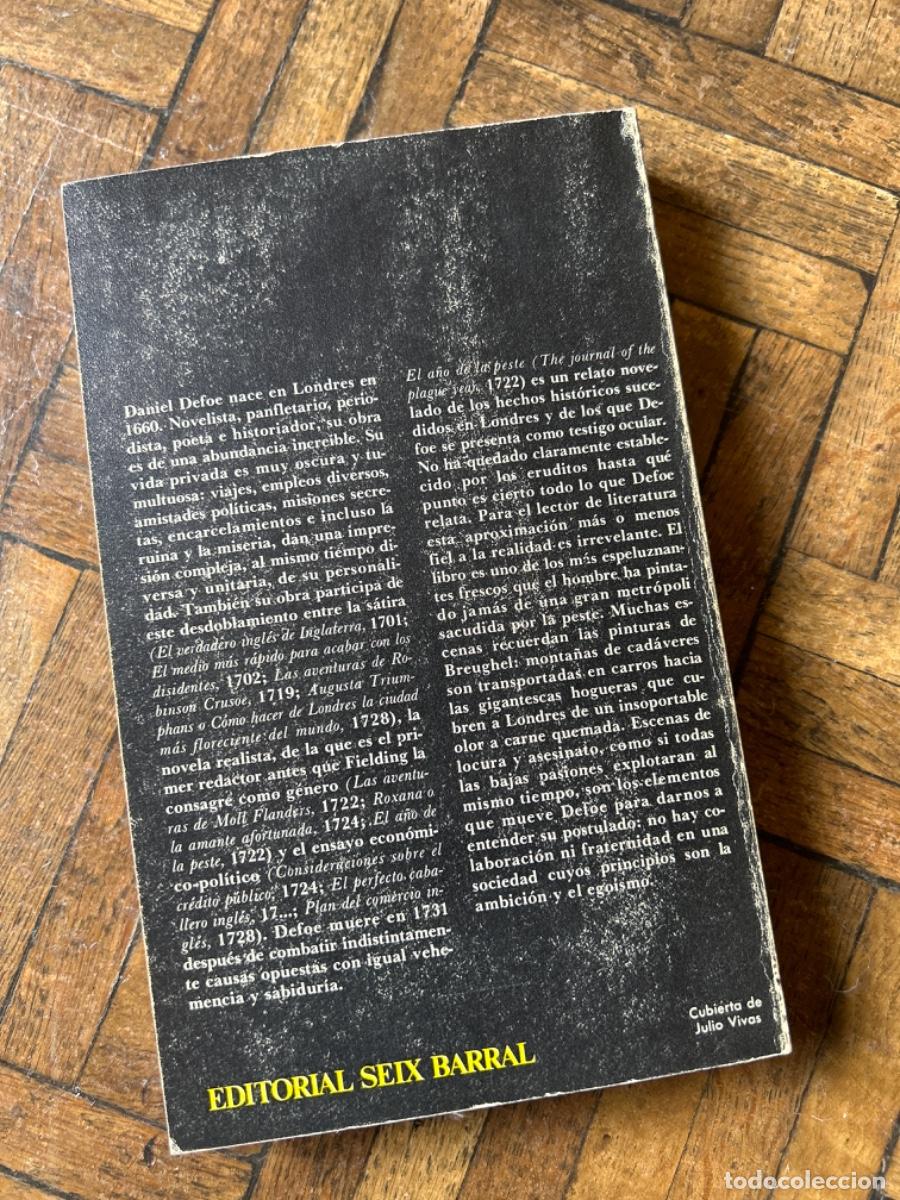Libros de segunda mano: El a&ntilde;o de la peste - Daniel Defoe - Foto 4