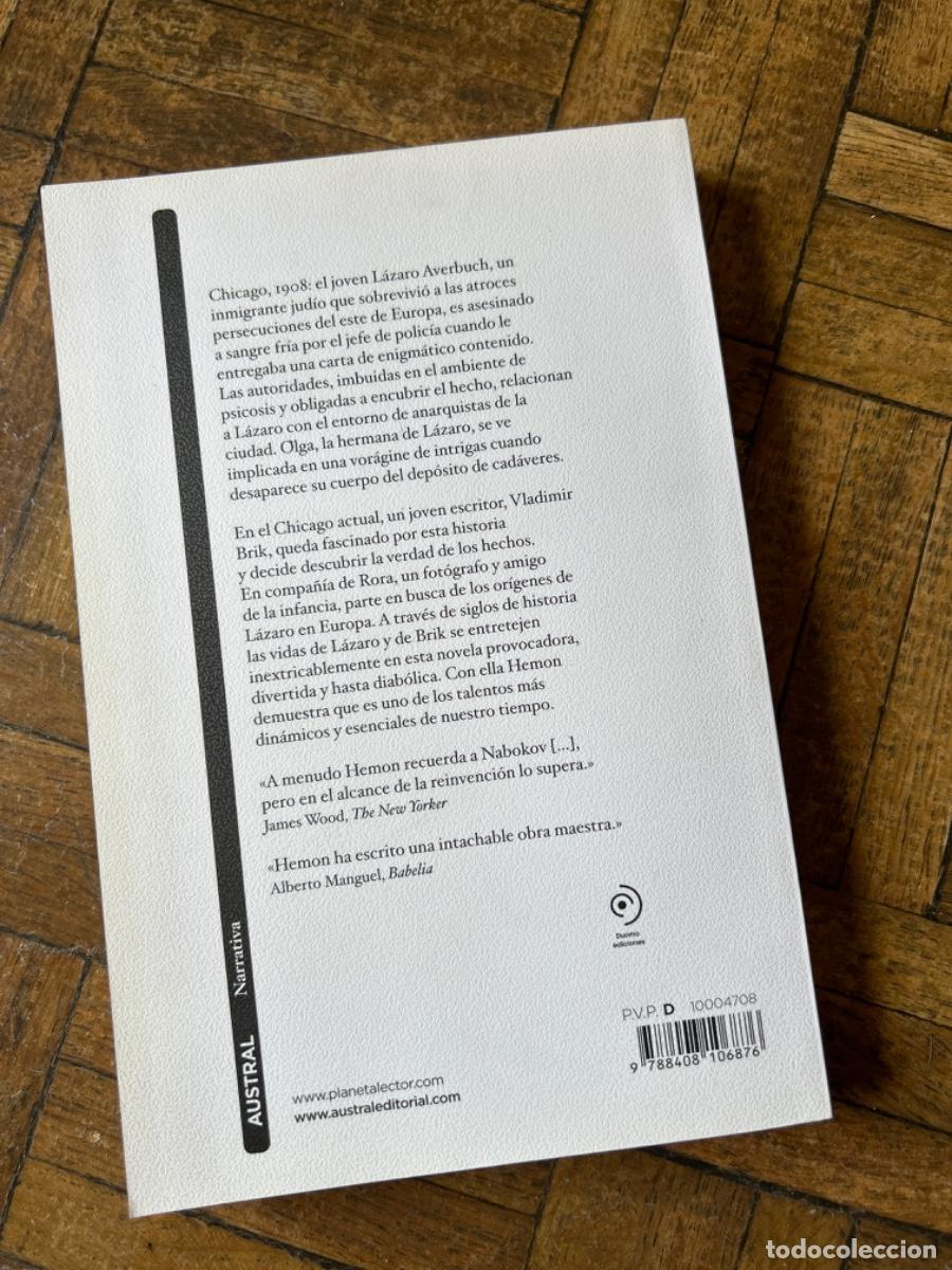 Libros de segunda mano: El proyecto L&aacute;zaro - Aleksandar Hemon - Foto 3