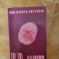 Libros de segunda mano: UNA CIERTA JUSTICIA P.D. JAMES (1997) EL PERIÓDICO GRANDES BEST SELLERS