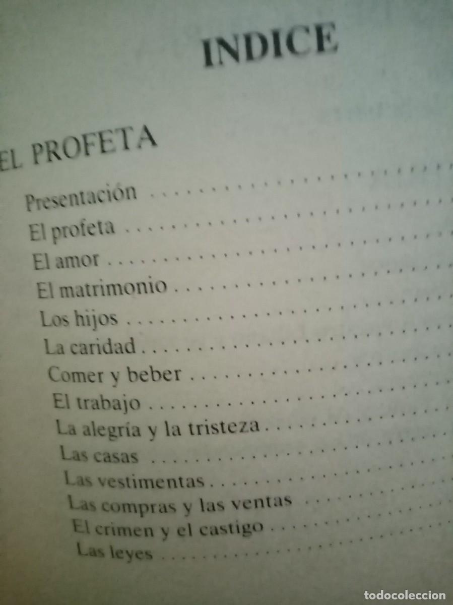 Libros de segunda mano: EL PROFETA los dioses de la tierra - Foto 7