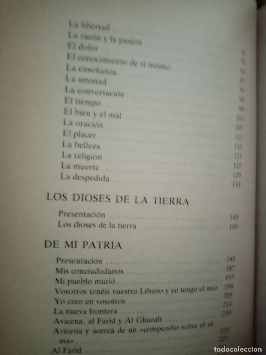 Libros de segunda mano: EL PROFETA los dioses de la tierra - Foto 8