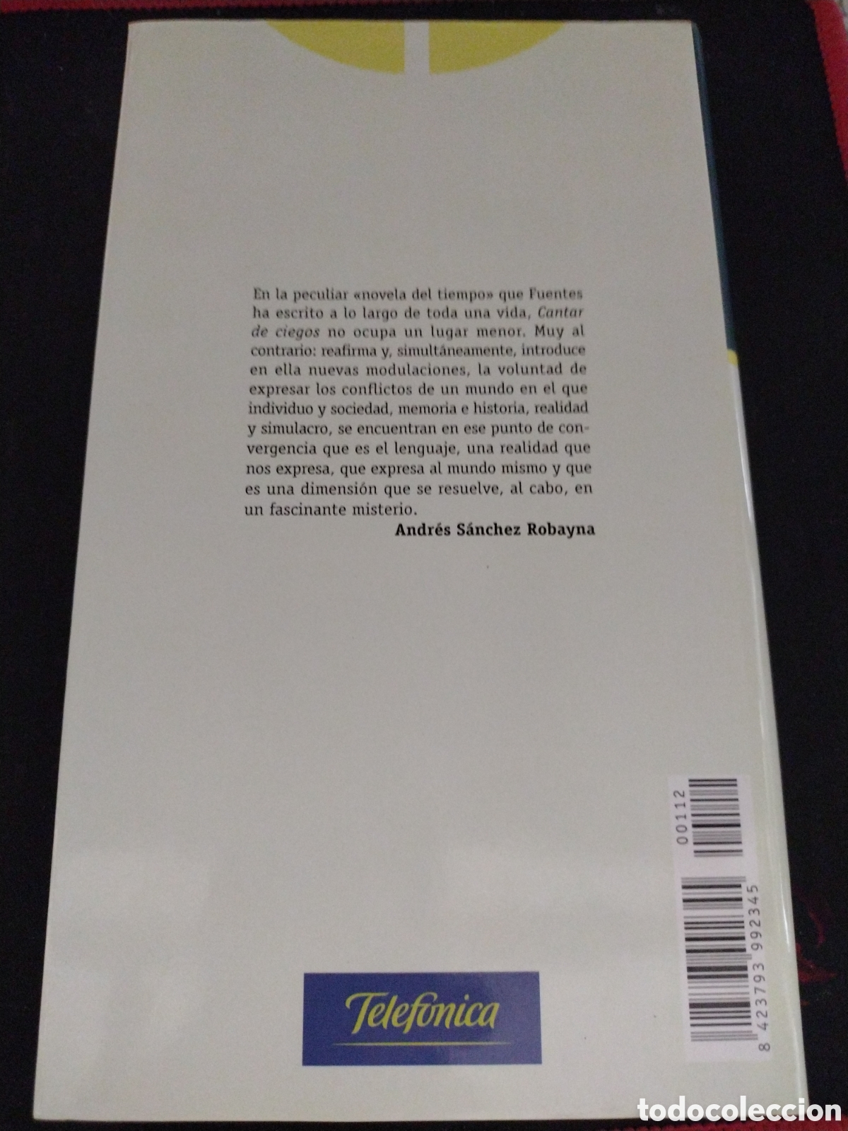 Libros de segunda mano: Carlos Fuentes. Cantar de ciegos - Foto 2