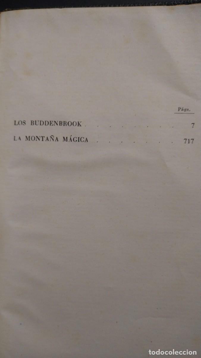 Libros de segunda mano: THOMAS MANN - OBRAS COMPLETAS II - Foto 3