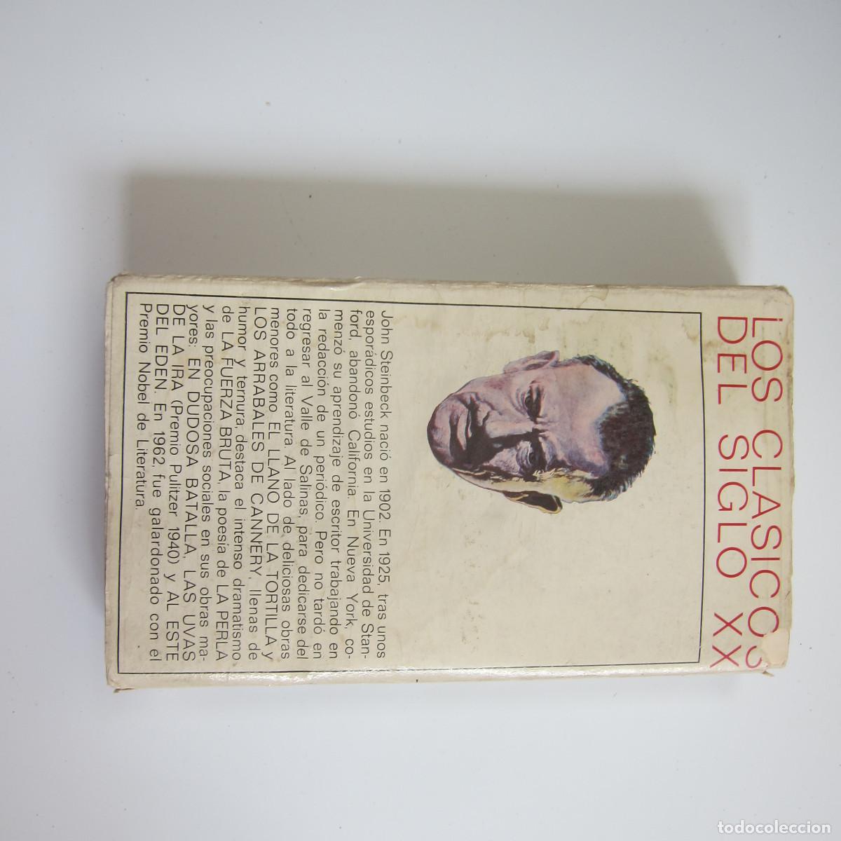 Libros de segunda mano: EL &Oacute;MNIBUS PERDIDO / LA PERLA - JOHN STEINBECK - Foto 2