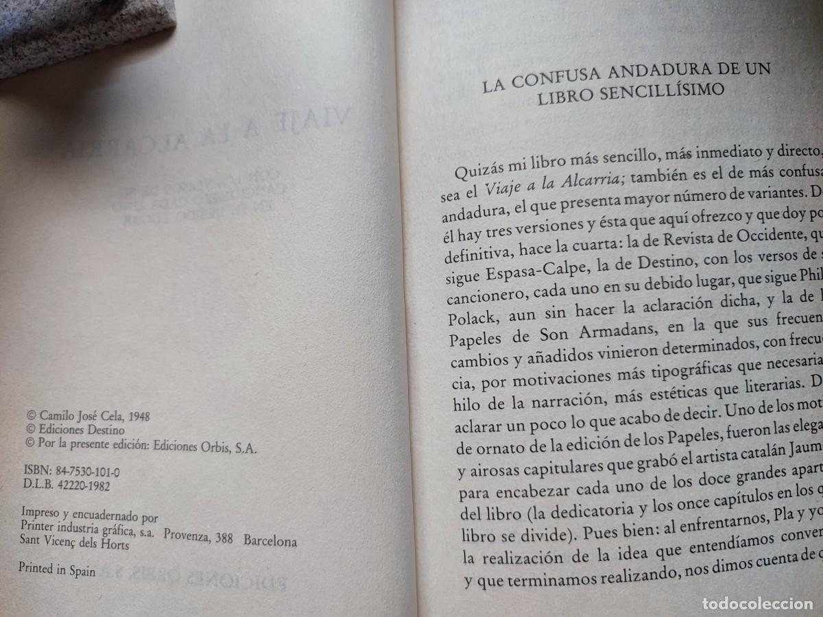 Libros de segunda mano: &rdquo;Viaje a la Alcarria&rdquo; - Foto 3