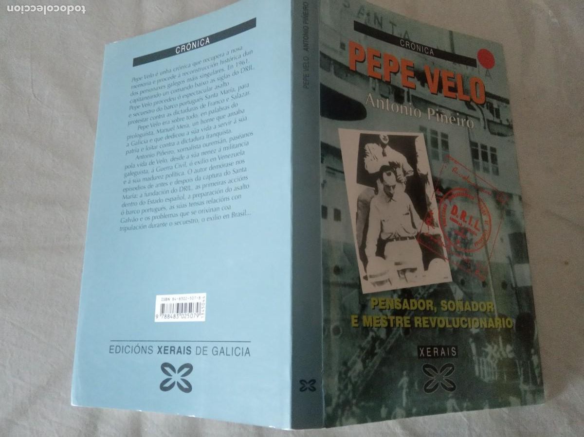 Libros de segunda mano: Pepe Velo.-ANTONIO PI&Ntilde;EIRO. - Foto 2