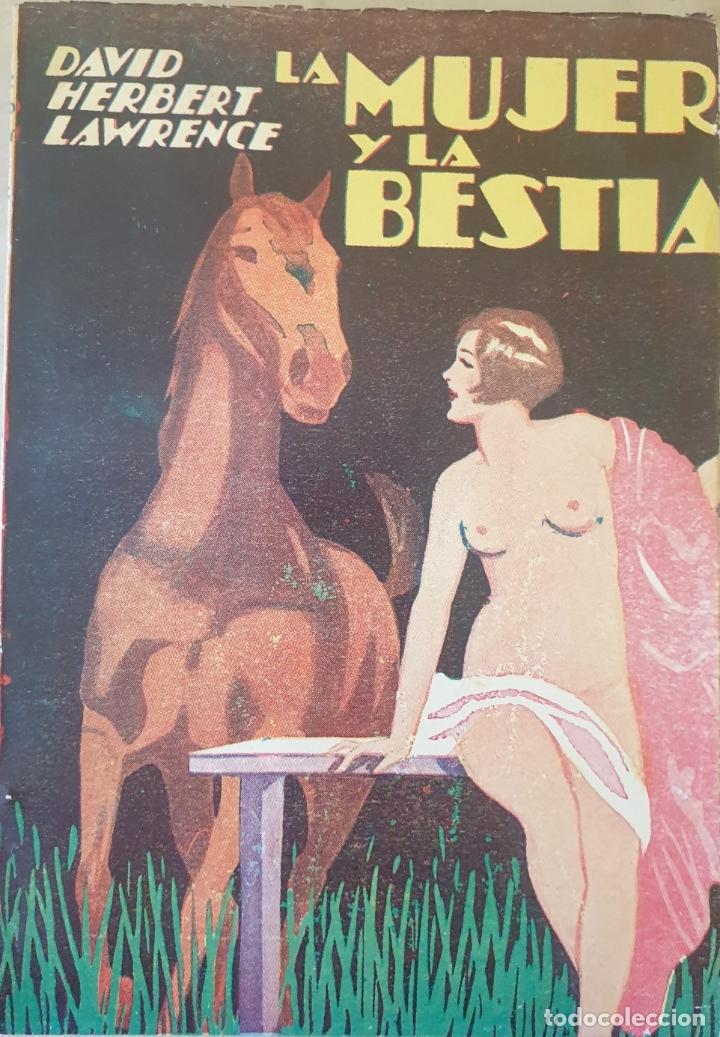 Libros de segunda mano: LA MUJER Y LA BESTIA. - HERBERT LAWRENCE, David. - Foto 1