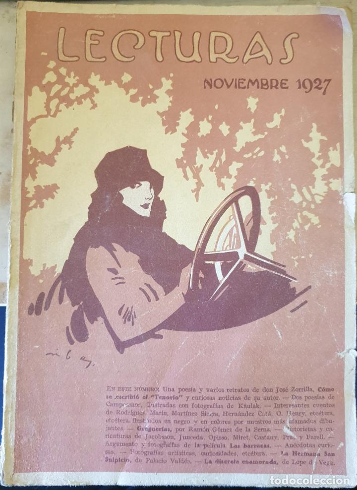 Second hand books: LECTURAS. NOVIEMBRE 1927. A&Ntilde;O VII NUM. 76. -