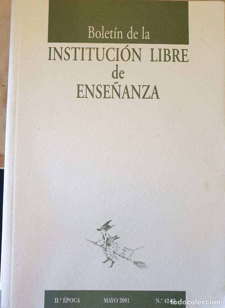 Second hand books: BOLETIN DE LA INSTITUCION LIBRE DE ENSE&Ntilde;ANZA. II EPOCA. N&ordm; 42 - 43. -