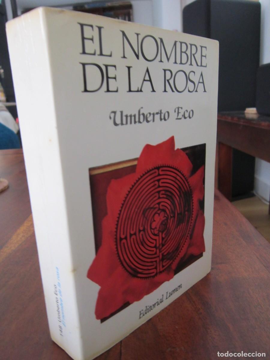 EL NOMBRE DE LA ROSA, UMBERTO ECO, Segunda mano, LUMEN