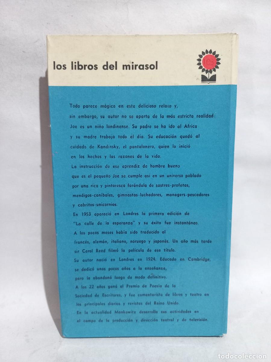 Libros de segunda mano: Wolf Mankowitz - La Calle de la Esperanza - 1963 - Foto 4
