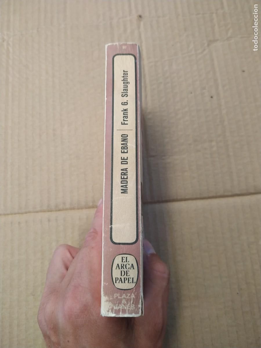 Libros de segunda mano: Madera de &eacute;bano - Frank G. Slaughter - Foto 3