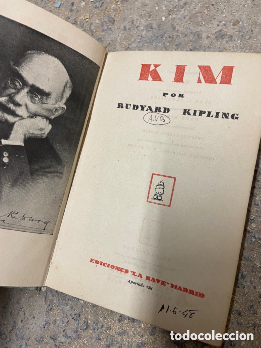 Libros de segunda mano: 14A KIM - EDICIONES LA NAVE - RUDYARD KIPLING - Foto 3