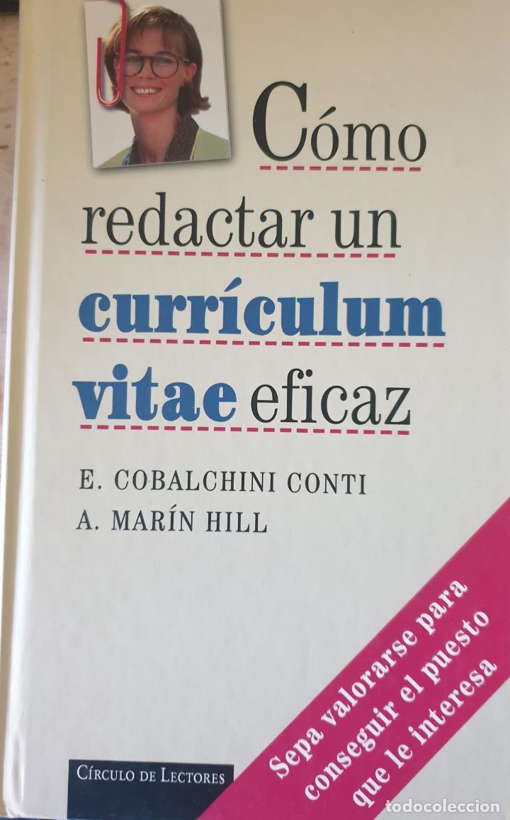 Second hand books: COMO REDACTAR UN CURRICULUM VITAE EFICAZ. - COBALCHINI CONTI, E.