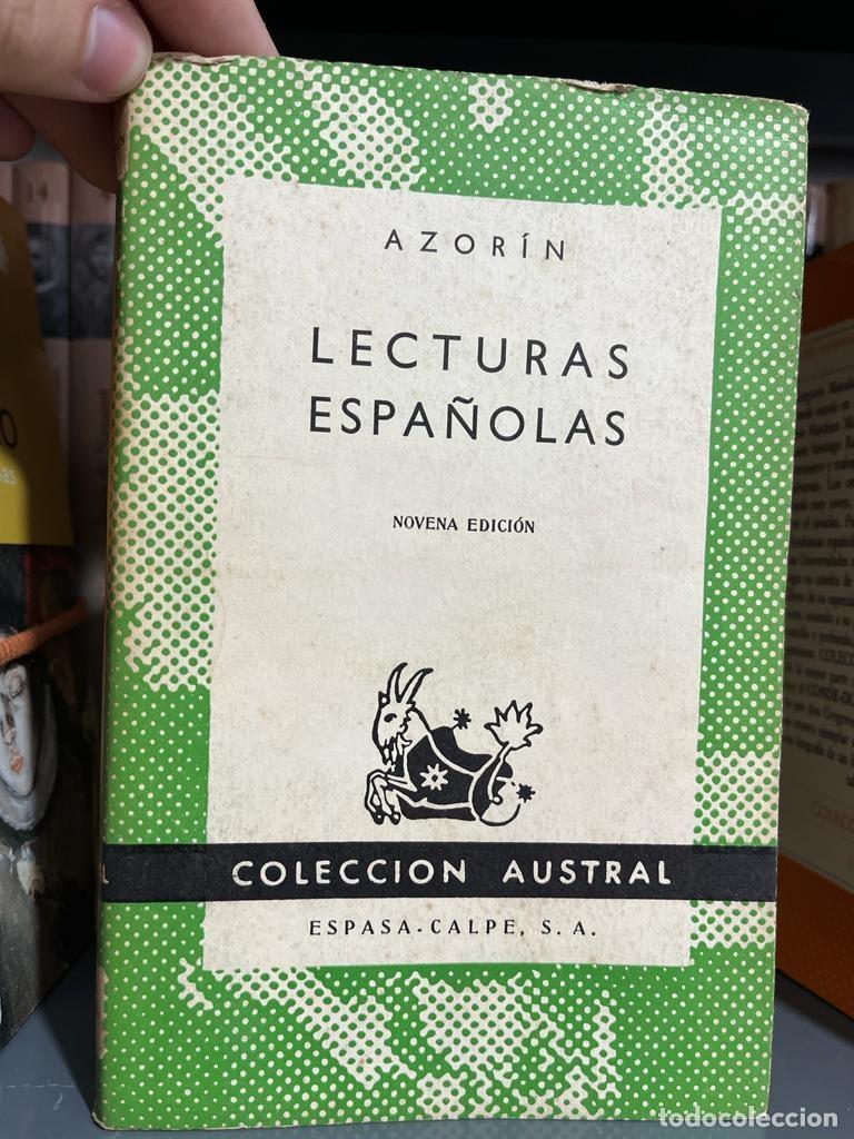 Libros de segunda mano: LIBRO LECTURAS ESPA&Ntilde;OLAS - AZORIN - COLECCI&Oacute;N AUSTRAL - Foto 1
