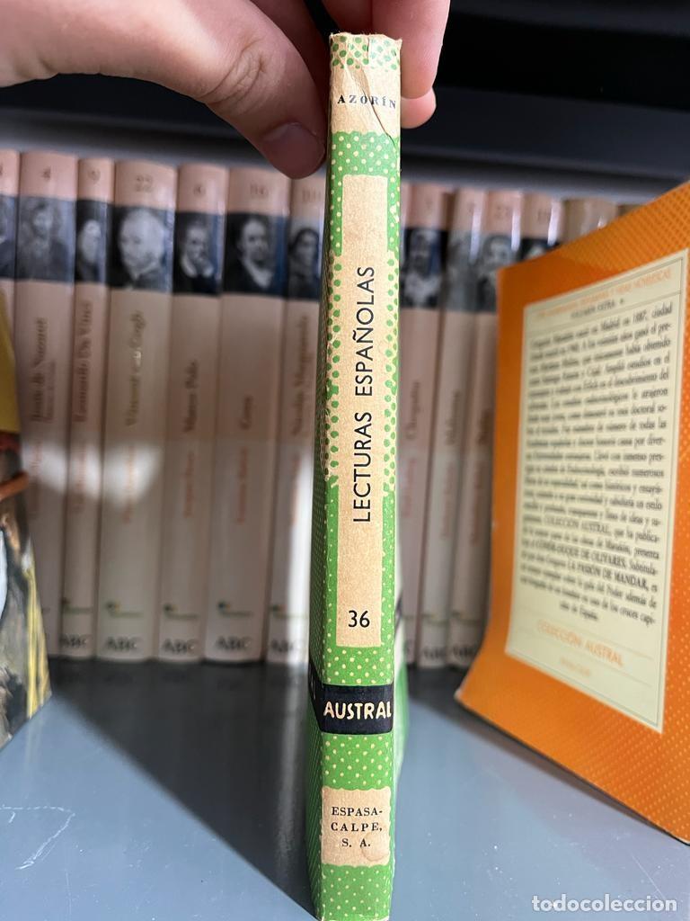 Libros de segunda mano: LIBRO LECTURAS ESPA&Ntilde;OLAS - AZORIN - COLECCI&Oacute;N AUSTRAL - Foto 2