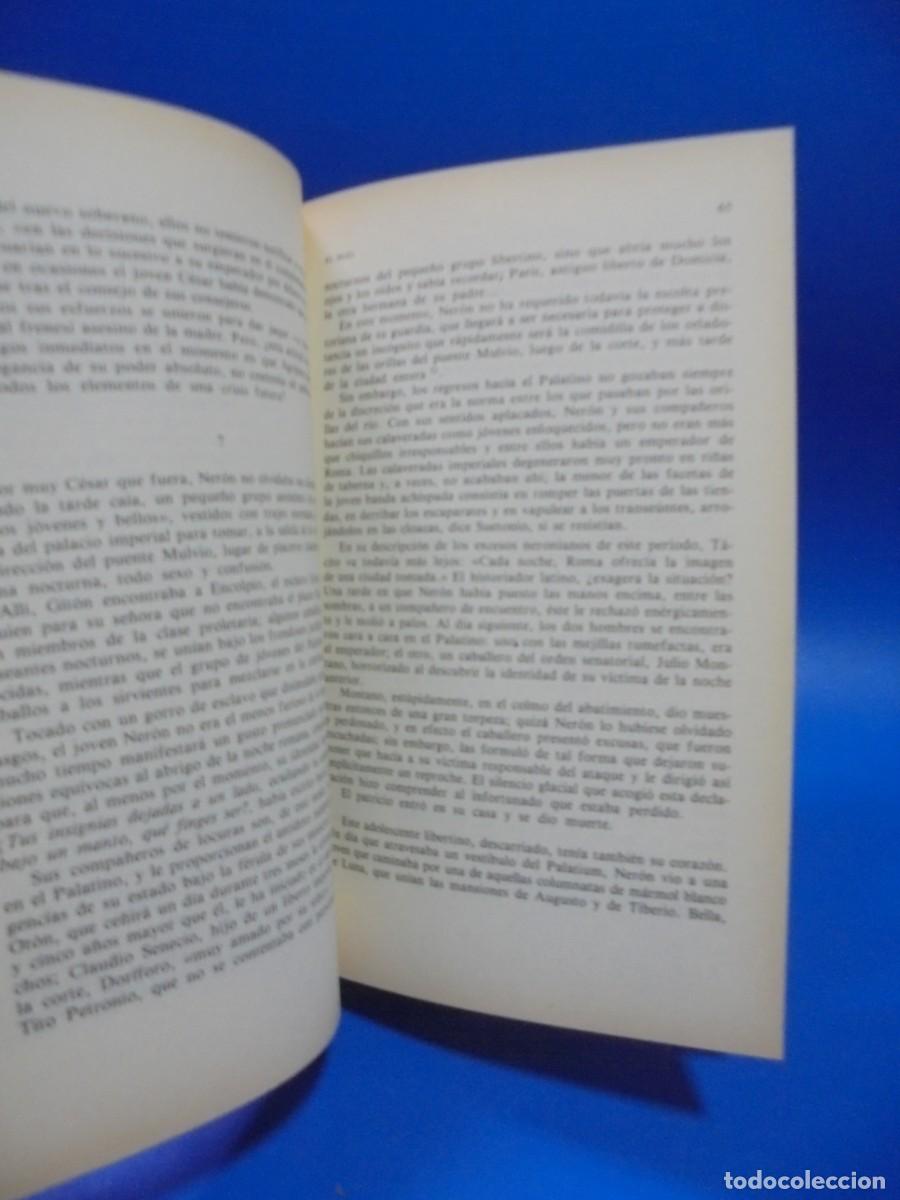 Libros de segunda mano: NERON O LA COMEDIA DEL PODER. JACQUES ROBICHON. EDICIONES ESCOGIDAS. 1989. PAGS : 383. - Foto 3