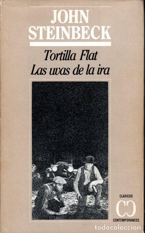 Libros de segunda mano: TORTILLA FLAT/ LAS UVAS DE LA IRA - JOHN STEINBECK - Foto 1