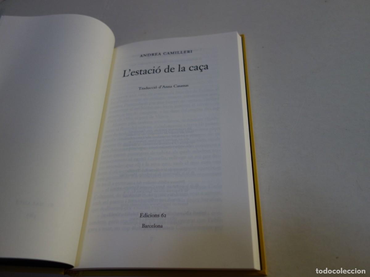 Libros de segunda mano: LESTACI&Oacute; DE LA CA&Ccedil;A. ANDREA CAMILLERI. - Foto 2
