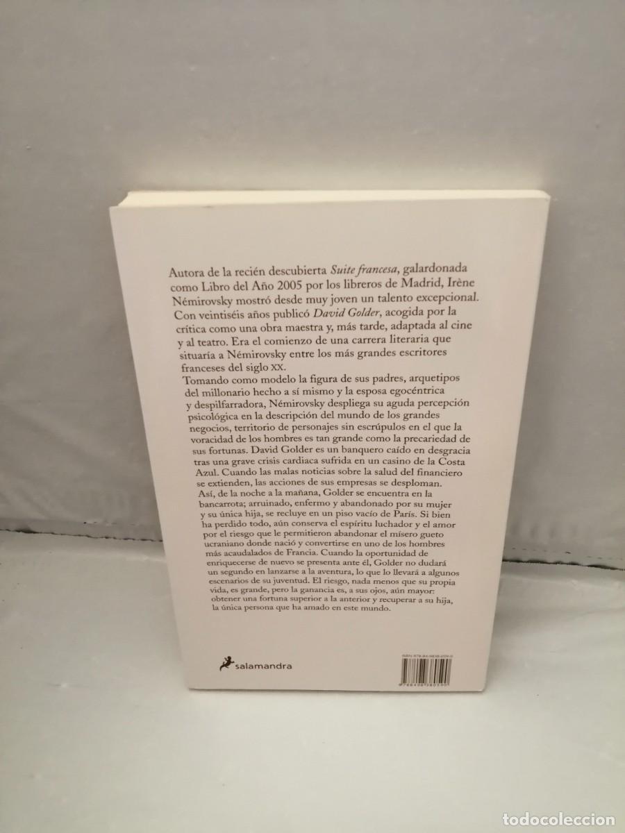Libros de segunda mano: David Golder - Foto 2