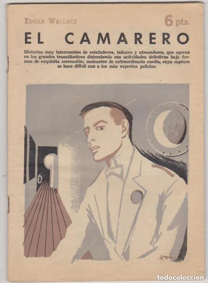 Libros de segunda mano: El camarero. Edgar Wallace - Foto 1