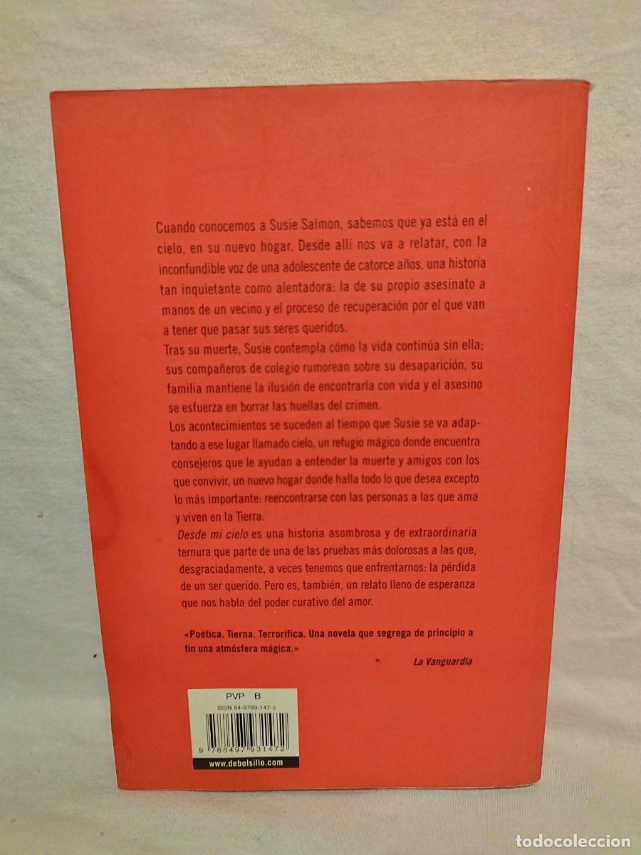 Libros de segunda mano: Desde Mi cielo Alice Sebold - Foto 2