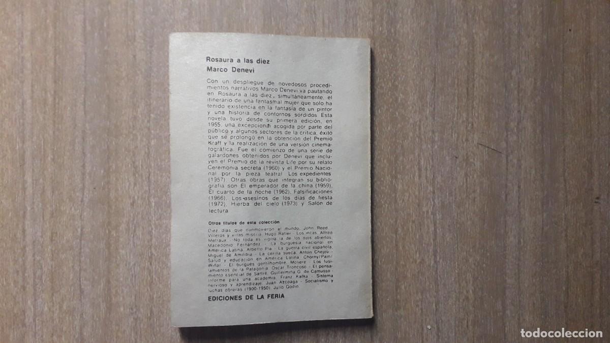Libros de segunda mano: MARCO DENEVI - ROSAURA A LAS DIEZ - - Foto 3