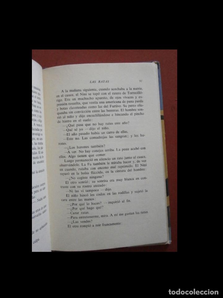 Libros de segunda mano: Las ratas. Miguel Delibes - Foto 3