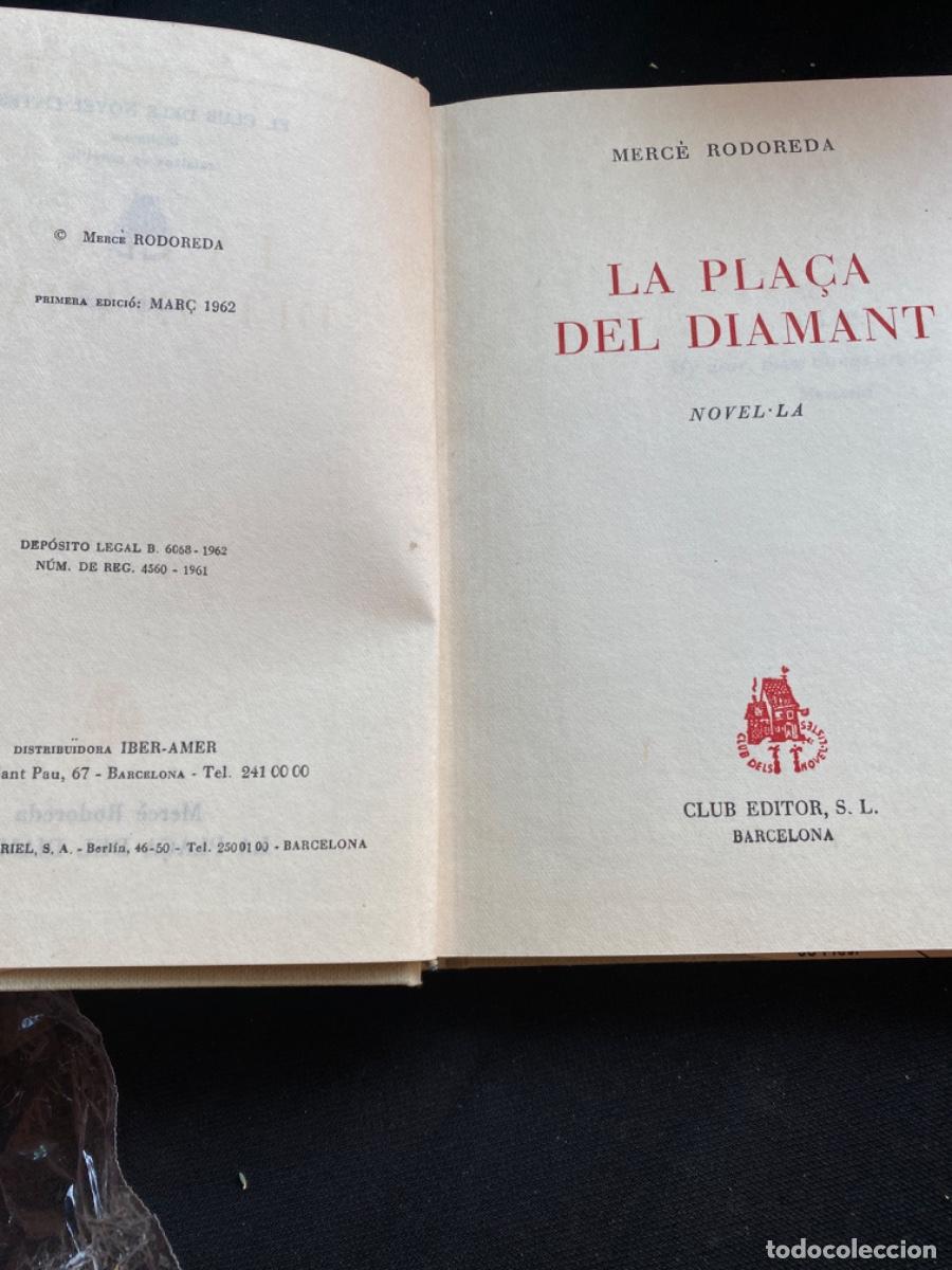 literatura catalana, libro,la plaça del diamant - Buy Used historical novel  books on todocoleccion