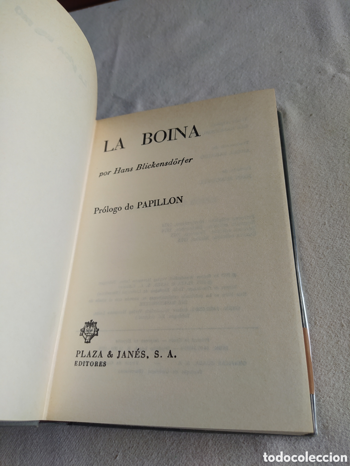 Libros de segunda mano: La boina - hans blickense&ouml;rfer - Foto 2