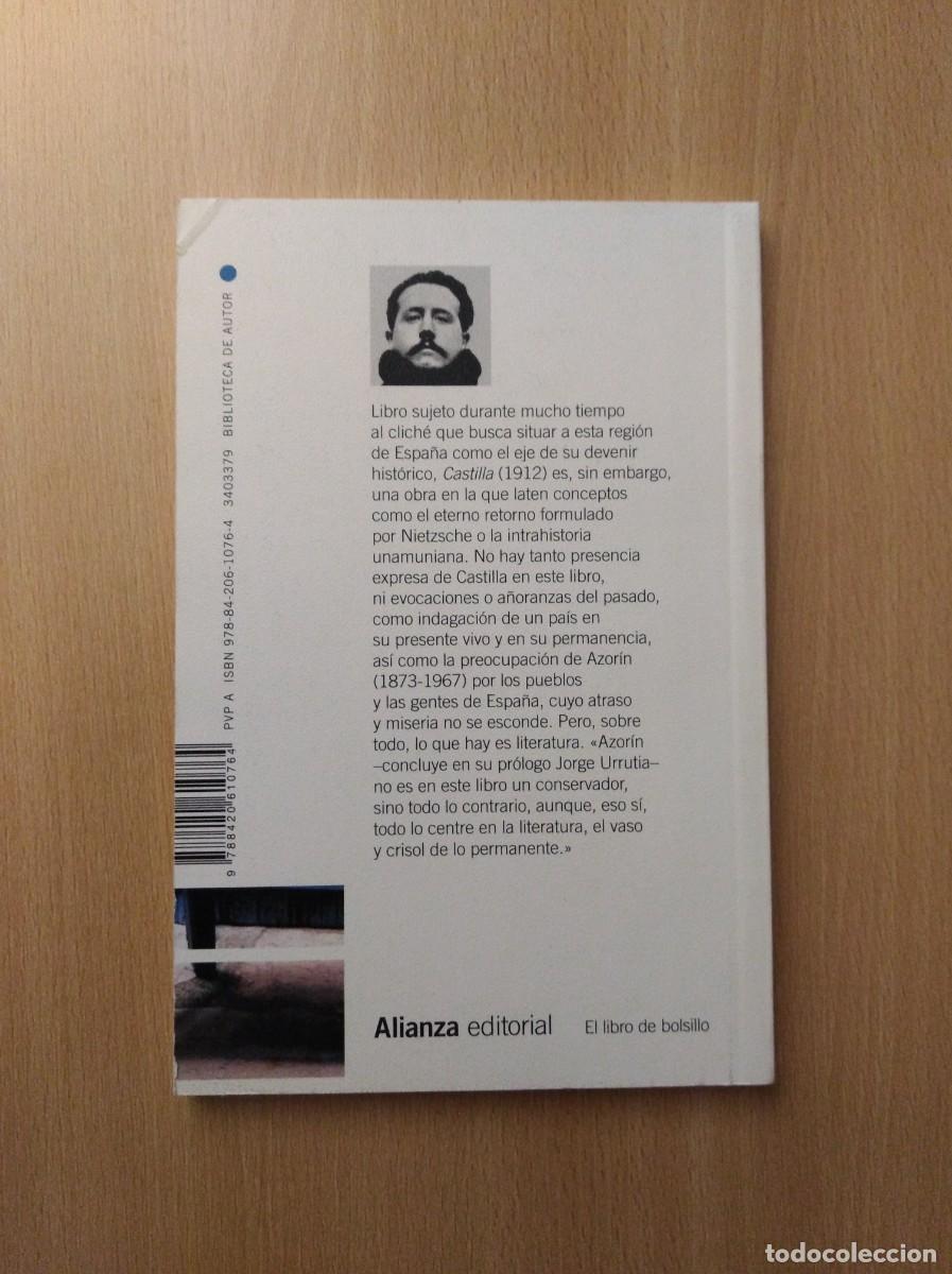 Libros de segunda mano: CASTILLA. Azor&iacute;n. Alianza editorial - Foto 2