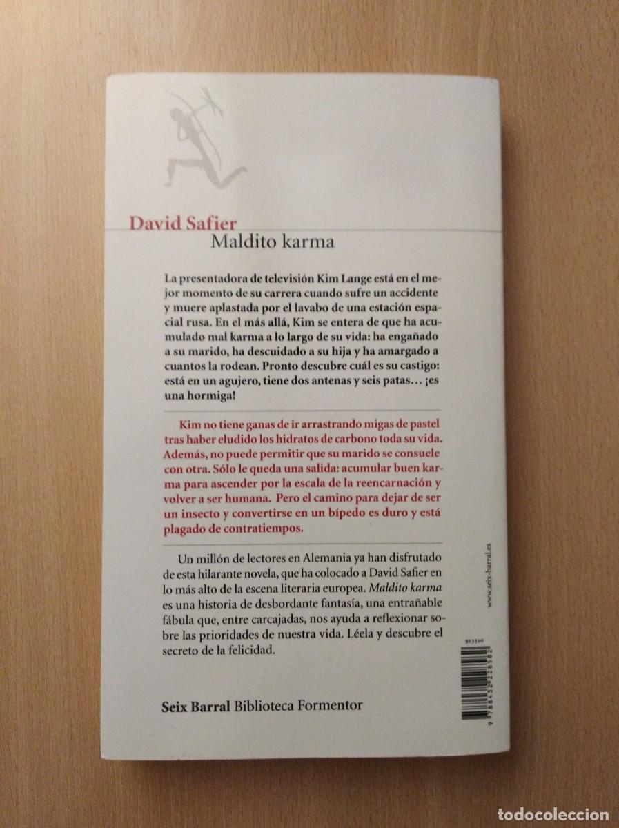 Libros de segunda mano: MALDITO KARMA. David Safier - Foto 2