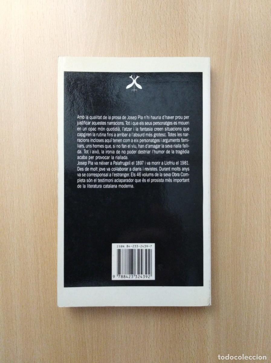 Libros de segunda mano: HIST&Ograve;RIES DE CADA DIA. Josep Pla - Foto 2