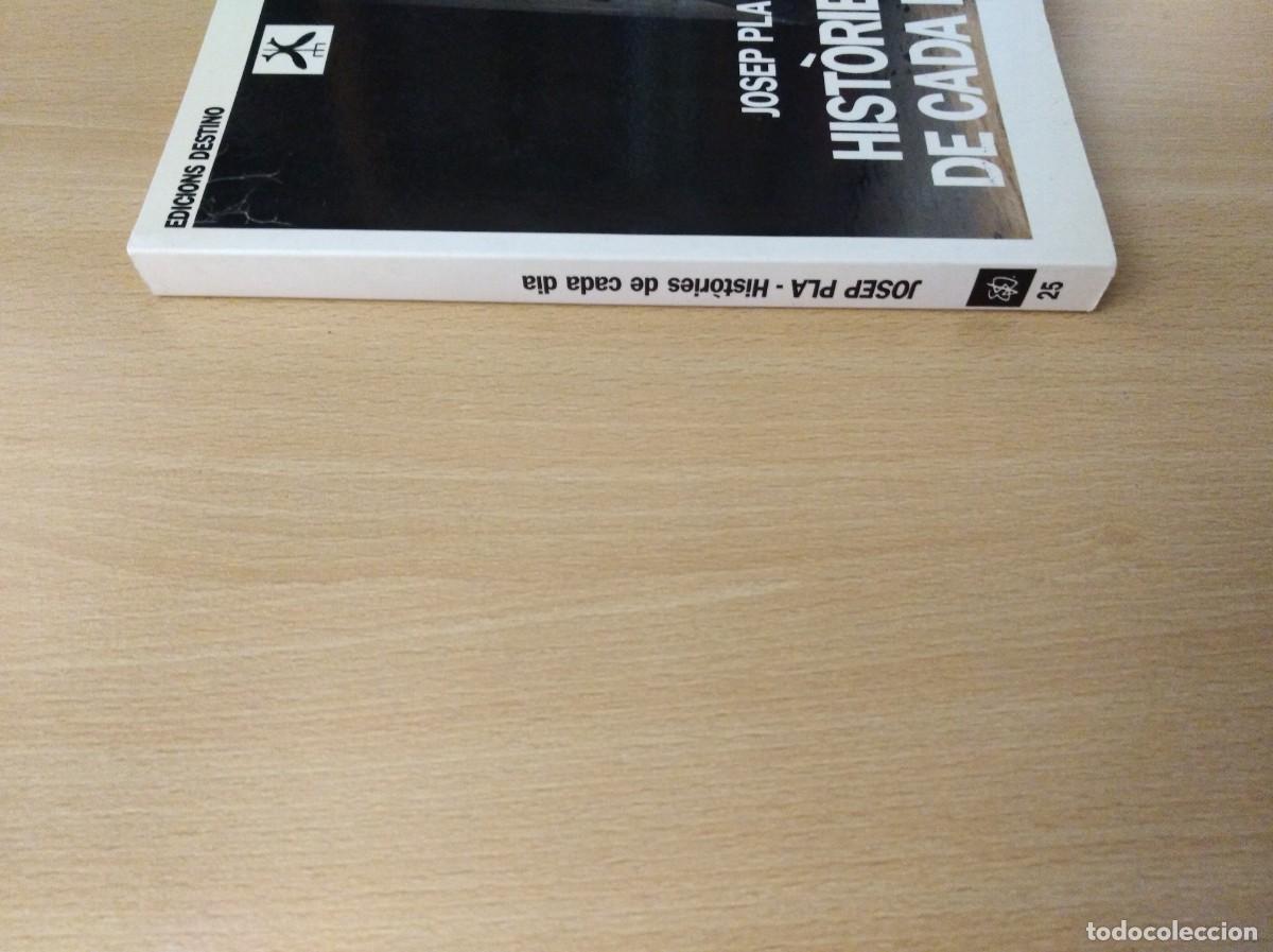 Libros de segunda mano: HIST&Ograve;RIES DE CADA DIA. Josep Pla - Foto 3