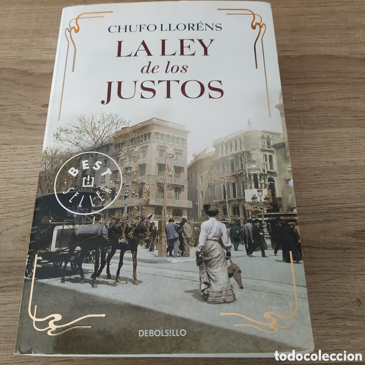 Libros de segunda mano: La ley de los justos. Chufo Llorens - Foto 1