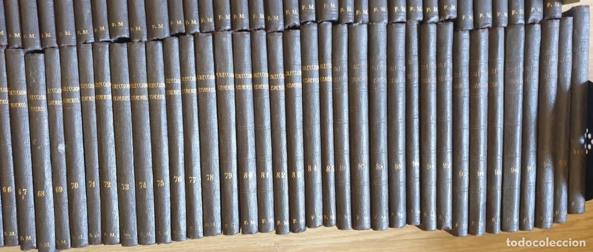 Libri di seconda mano: COLECCI&Oacute;N CISNEROS. 1OO TOMOS; COLECCI&Oacute;N COMPLETA ENCUADERNADA. -