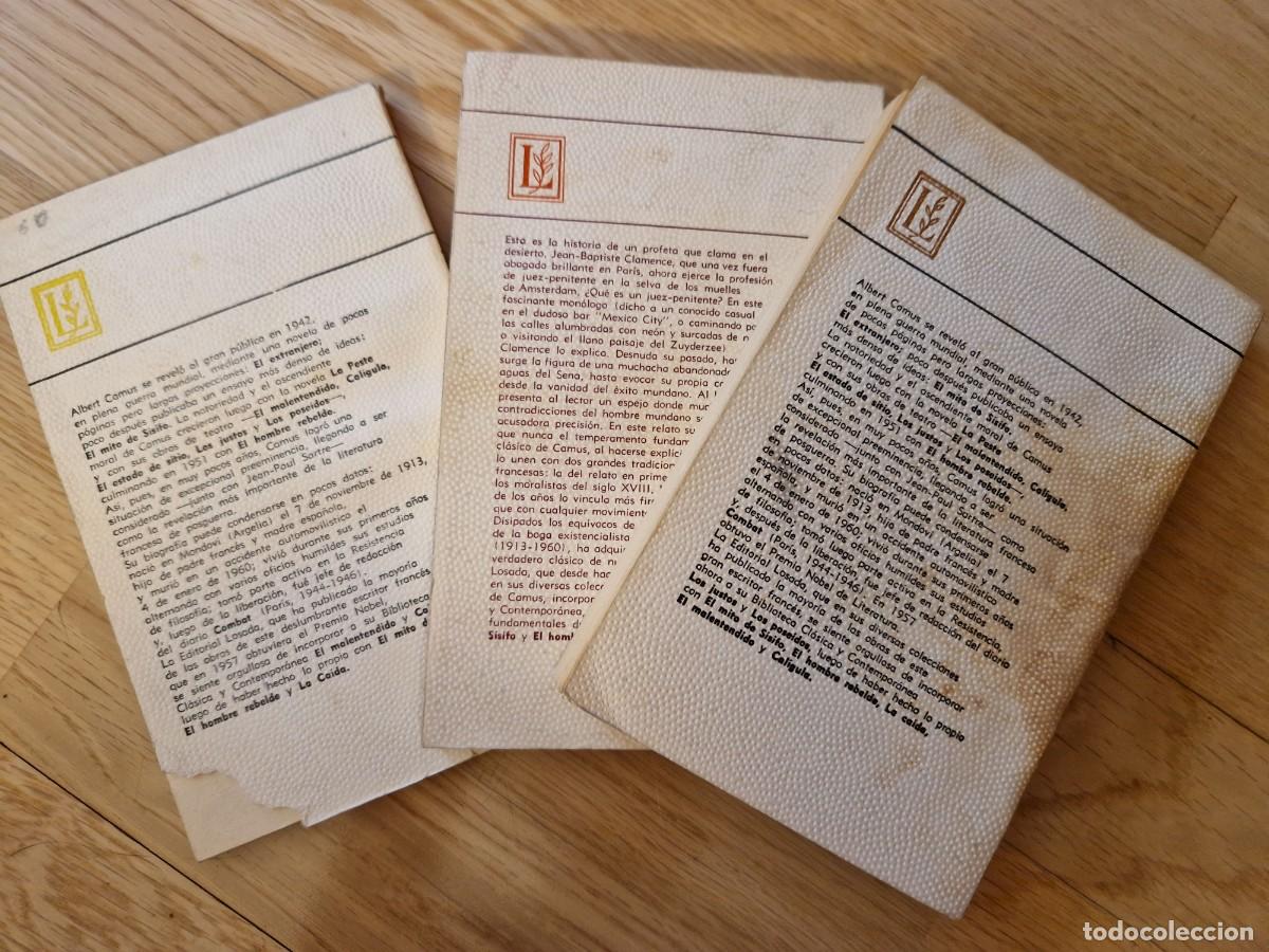 Libros de segunda mano: Lote 3 libros Albert Camus Ed Losada - Foto 2