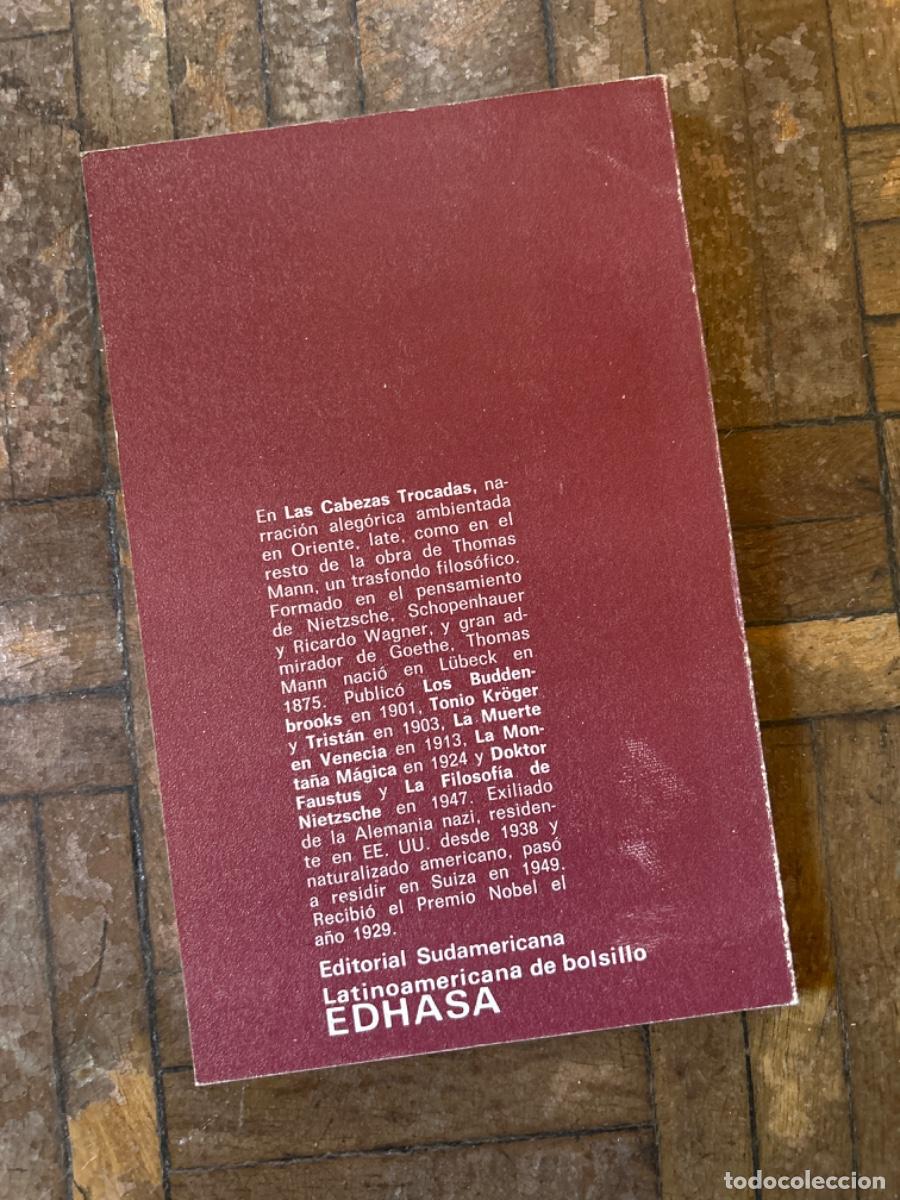 Libros de segunda mano: Las cabezas trocadas - Thomas Mann - Foto 4