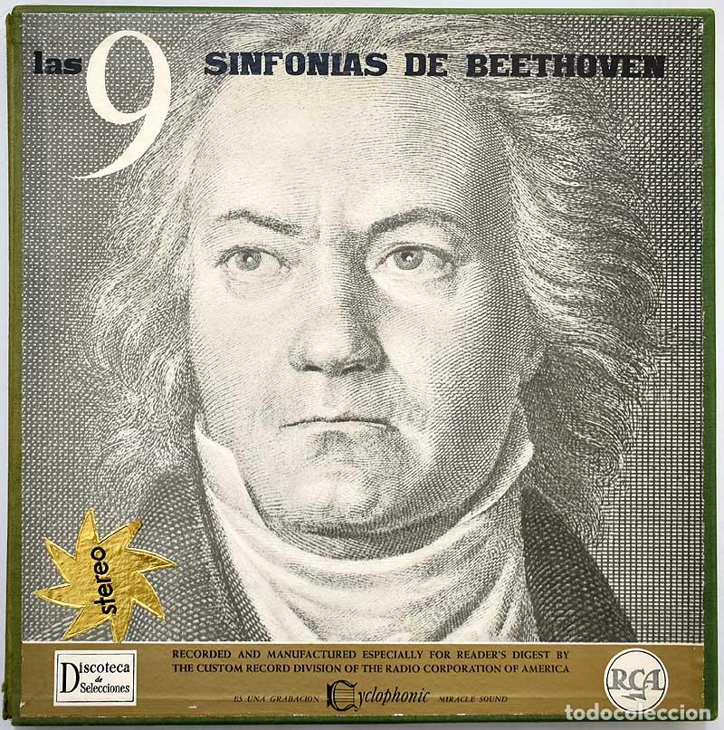 Libros de segunda mano: Las 9 Sinfon&iacute;as de Beethoven. 7 x LP