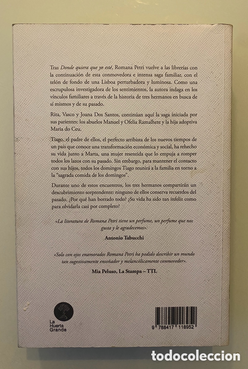 Libros de segunda mano: La comida de los domingos - PETRI, Romana - Foto 2