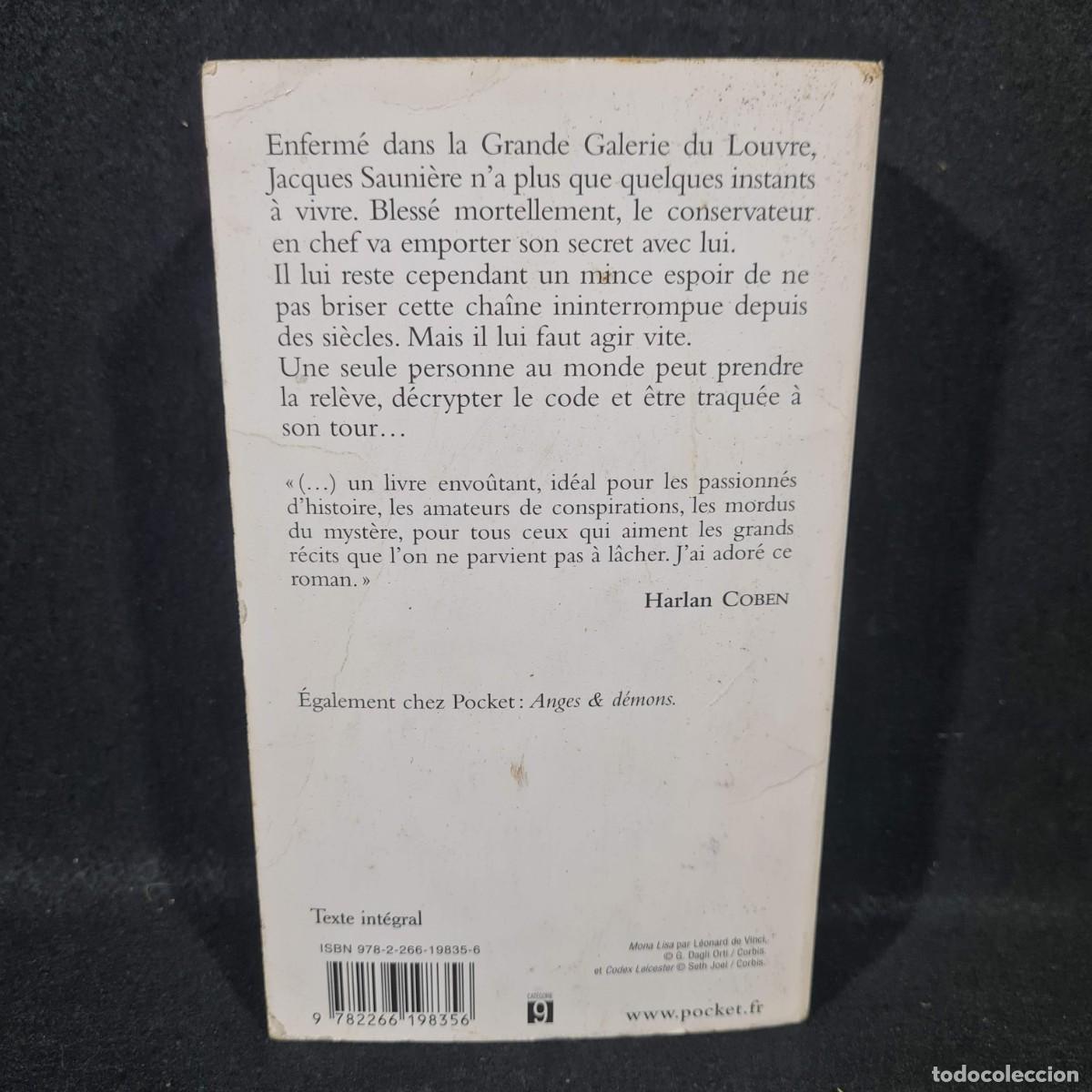 Libros de segunda mano: DA VINCI CODE - DAN BROWN - EDICION POCKET - 2003 / 27.494 - Foto 2