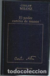 Libros de segunda mano: El poder cambia de manos, Czeslaw Milosz - Foto 1