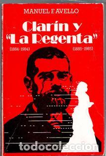 Libros de segunda mano: Clar&iacute;n y la Regenta. Manuel F. Avello - Foto 1