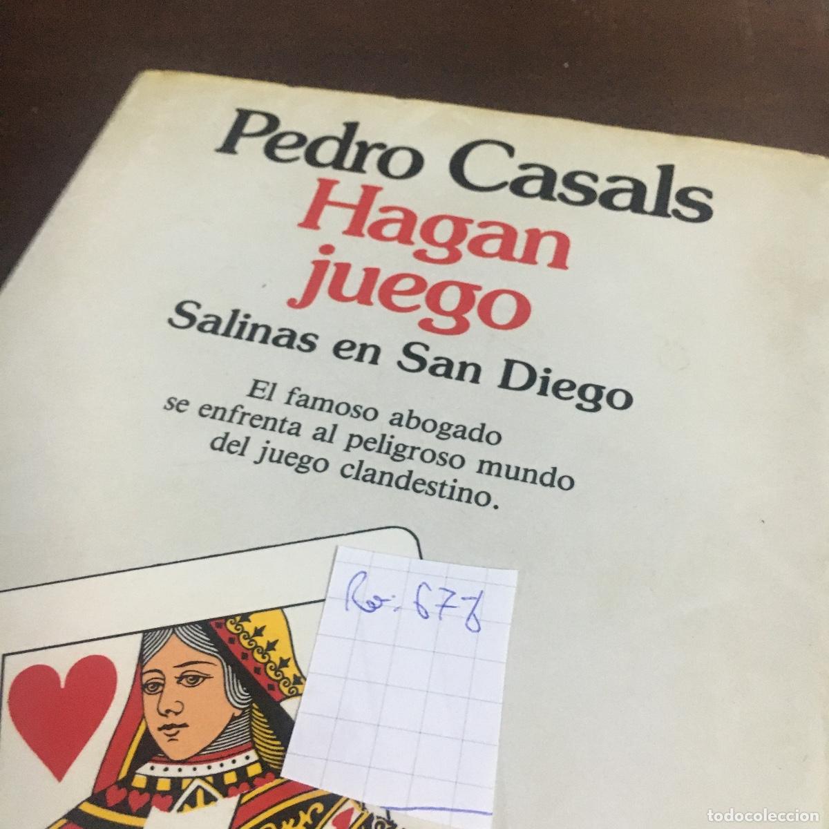 Libros de segunda mano: HAGAN JUEGO - PEDRO CASALS REF: 678 - Foto 5