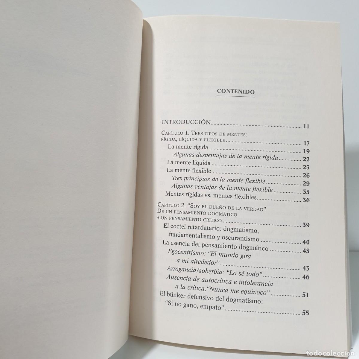 Libros de segunda mano: EL PODER DE LA MENTE FLEXIBLE - Walter Riso * - Foto 6